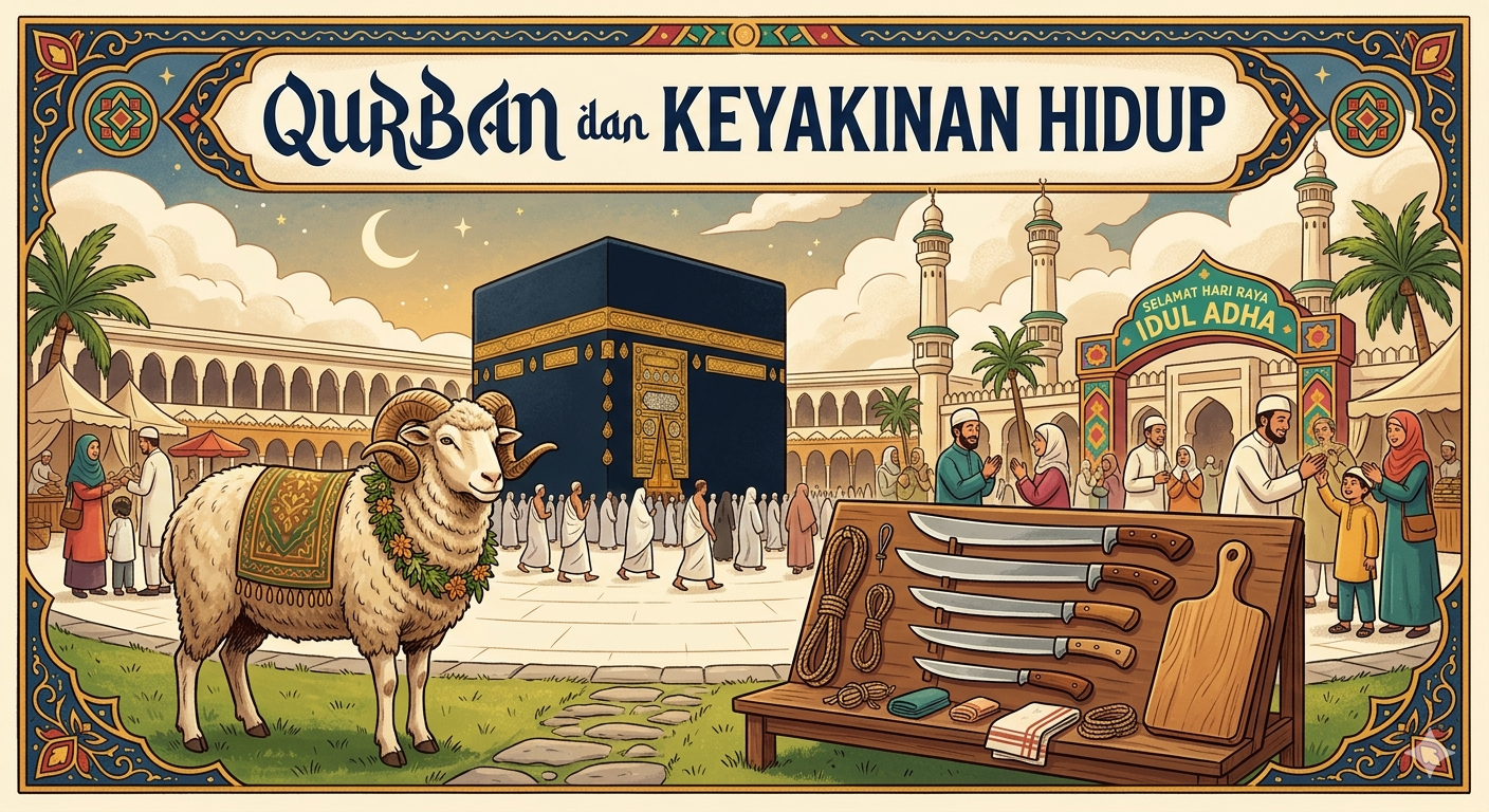 Qurban setahun sekali, belajarnya setiap hari